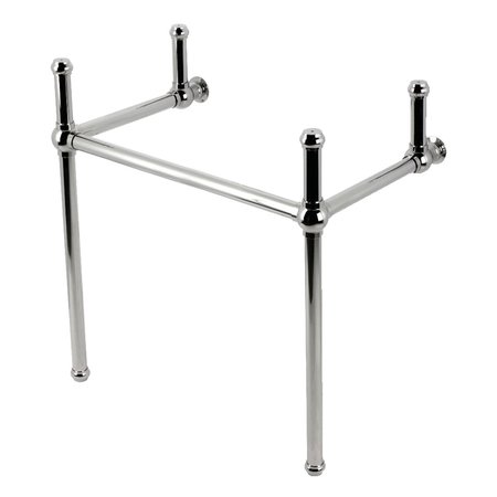 KINGSTON BRASS Brass Console Sink Legs, Polished Nickel VBH281833PN